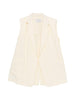 Gilet oversize in avorio Maxmara sportmax - donna