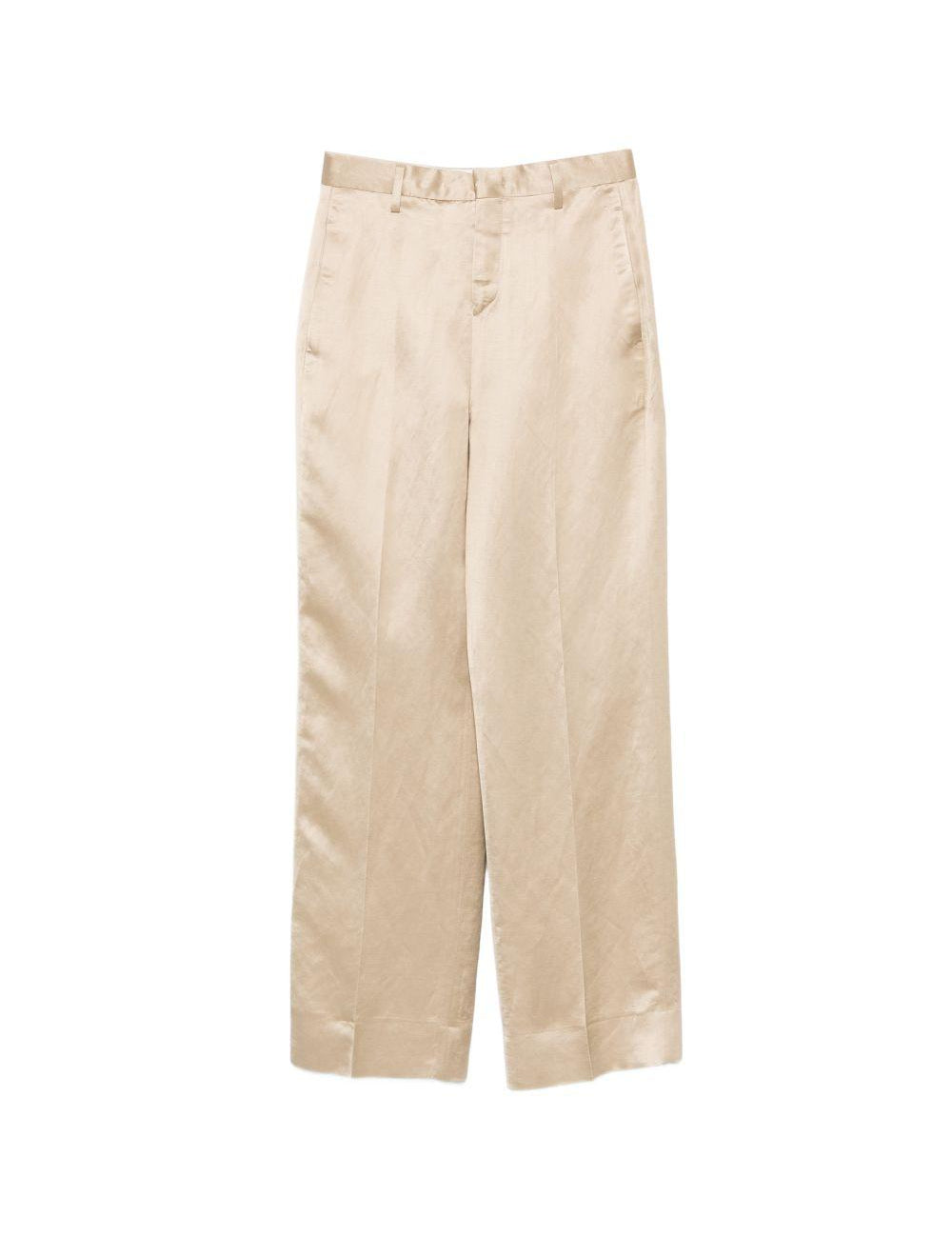Pantaloni a gamba dritta Lutetia in beige Briglia 1949 - donna 