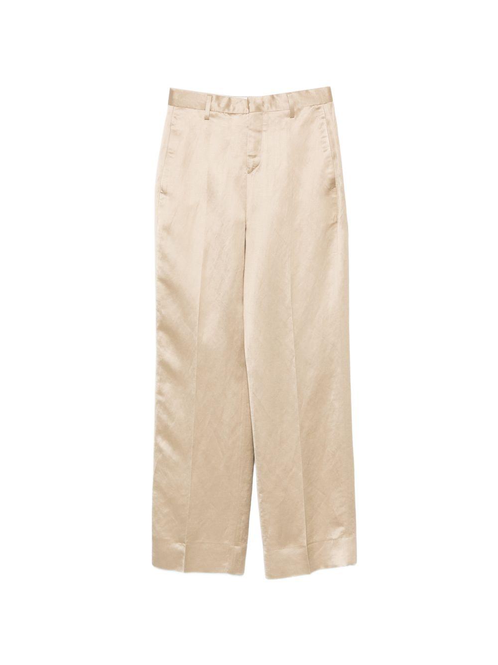 Pantaloni a gamba dritta Lutetia in beige Briglia 1949 - donna 