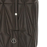 Gilet trapuntato geocamo in marrone Rick Owens x Moncler - unisex<BR/> 