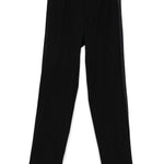 Pantaloni plissé con righe laterali in nero Casablanca - uomo 