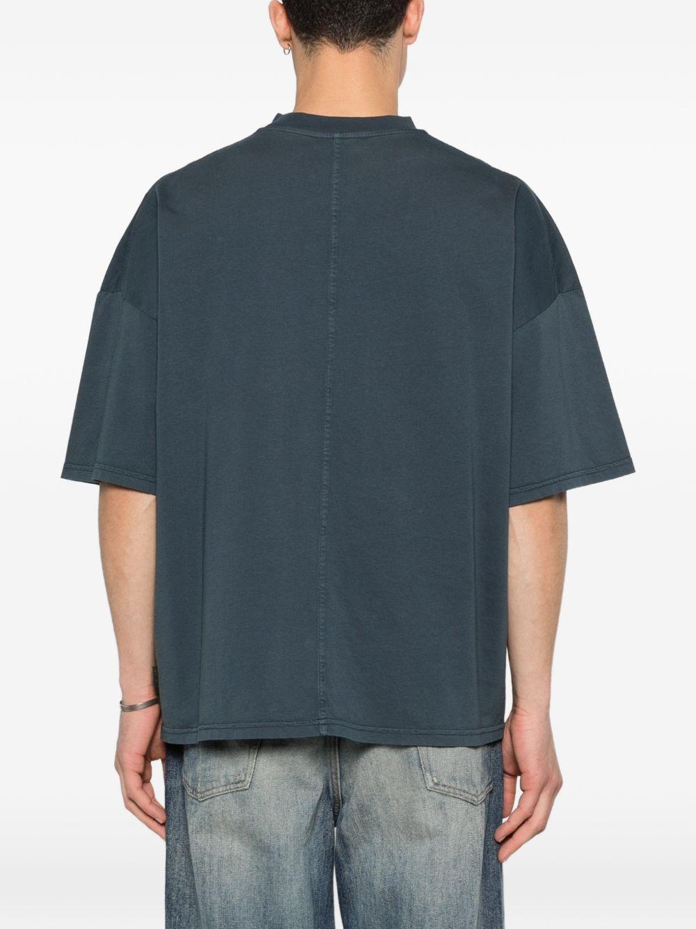 T-shirt Girocollo Virgil in blue Haikure - uomo 