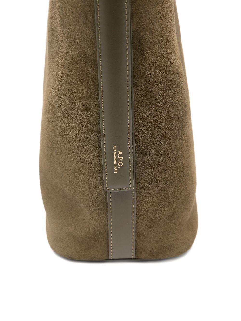 Borsa a spalla Vera in verde militare A.P.C. - donna 