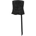 Top bustier in nero Rick owens drkshdw - donna 
