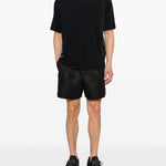 T-shirt con logo e dettaglio in nero Oakley - uomo 