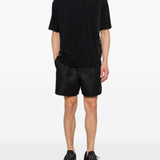 T-shirt con logo e dettaglio in nero Oakley - uomo 