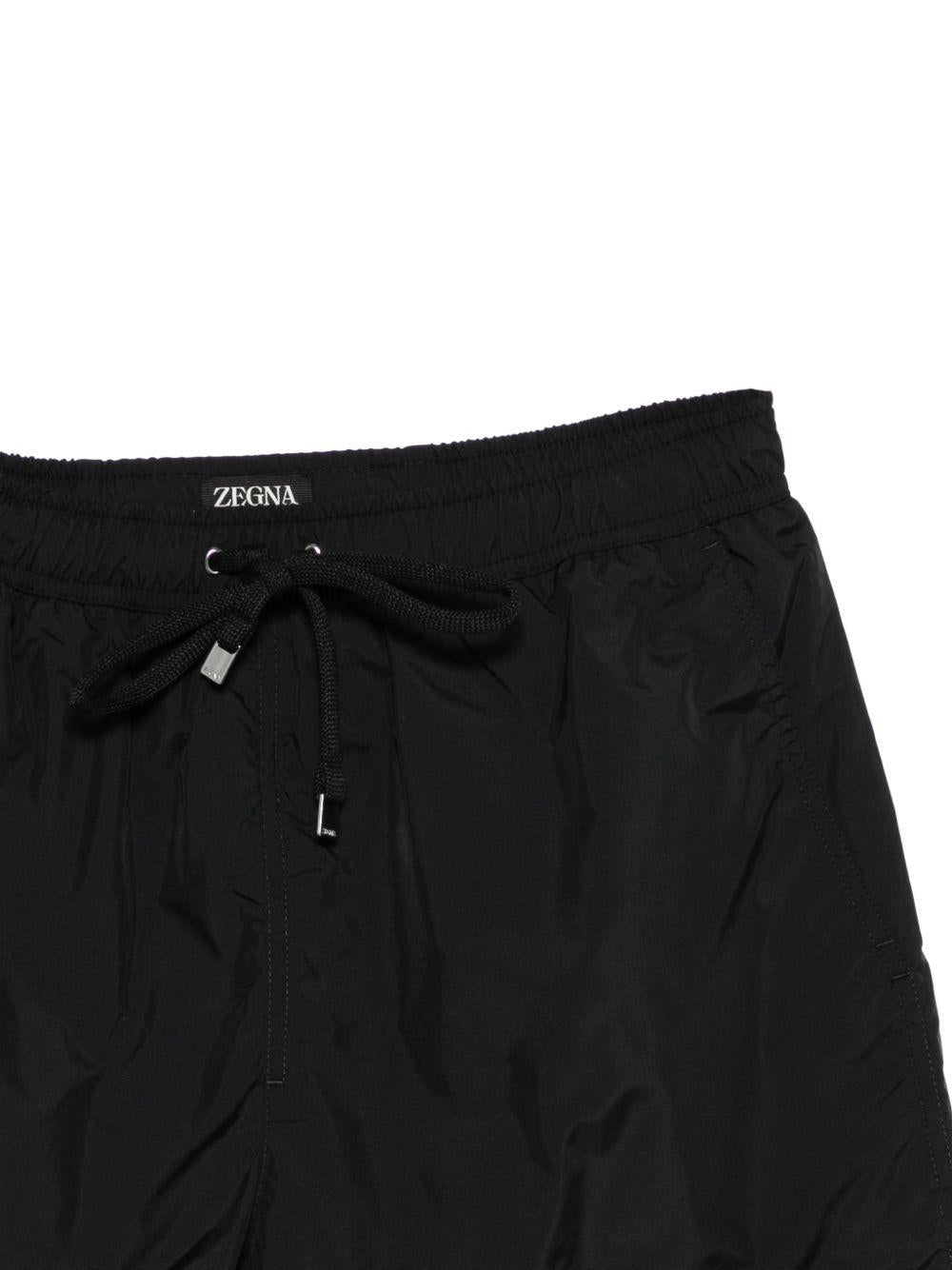 Costme da bagno con coulisse in blu Zegna - uomo 