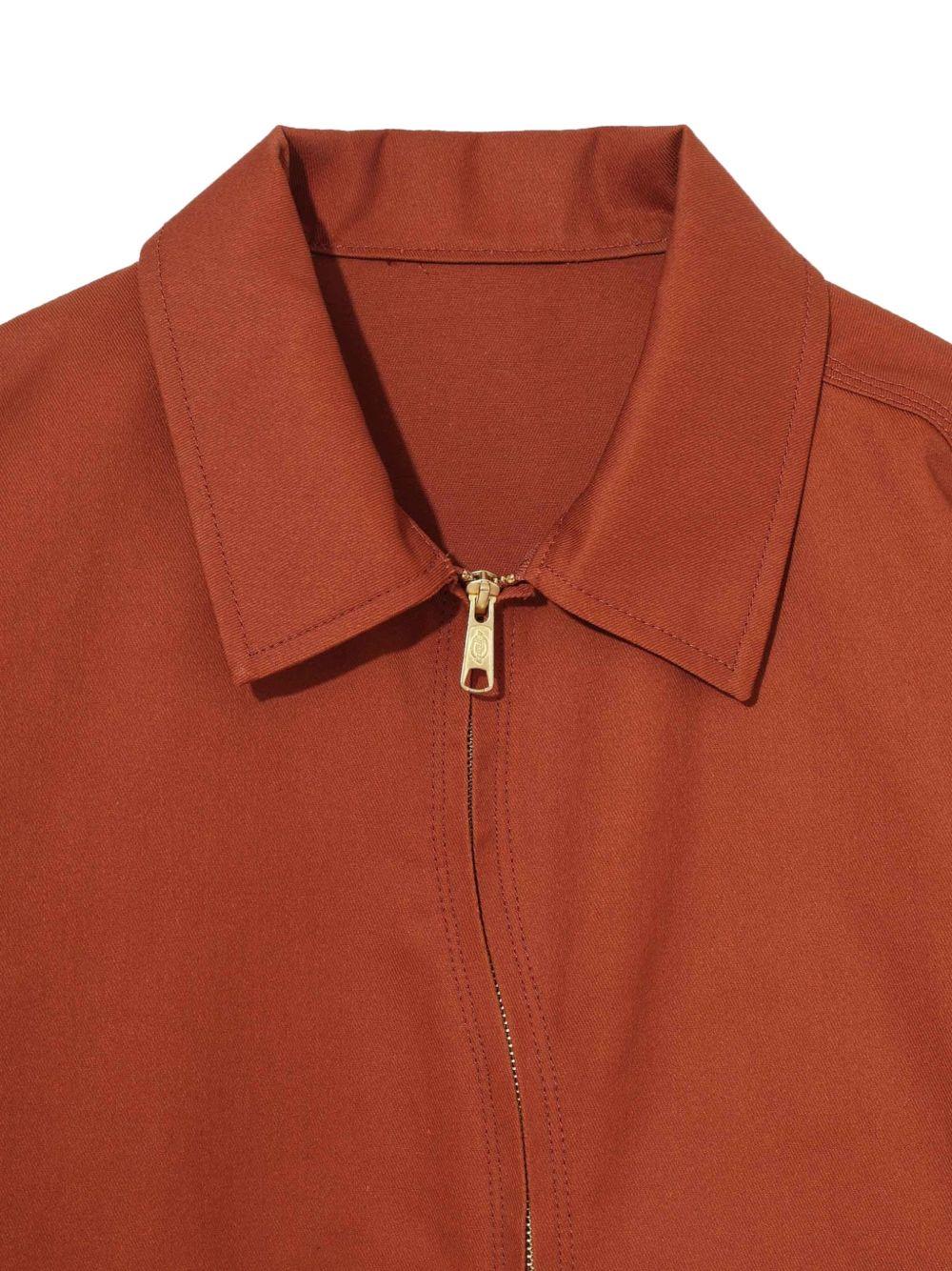 Giacca con zip in arancione Undercover - uomo 