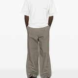 T-shirt con stampa del logo in bianco Oamc peacemaker - uomo 