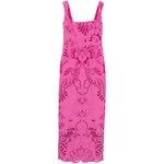 Abito lungo cut-out in rosa GIUSEPPE DI MORABITO - donna 