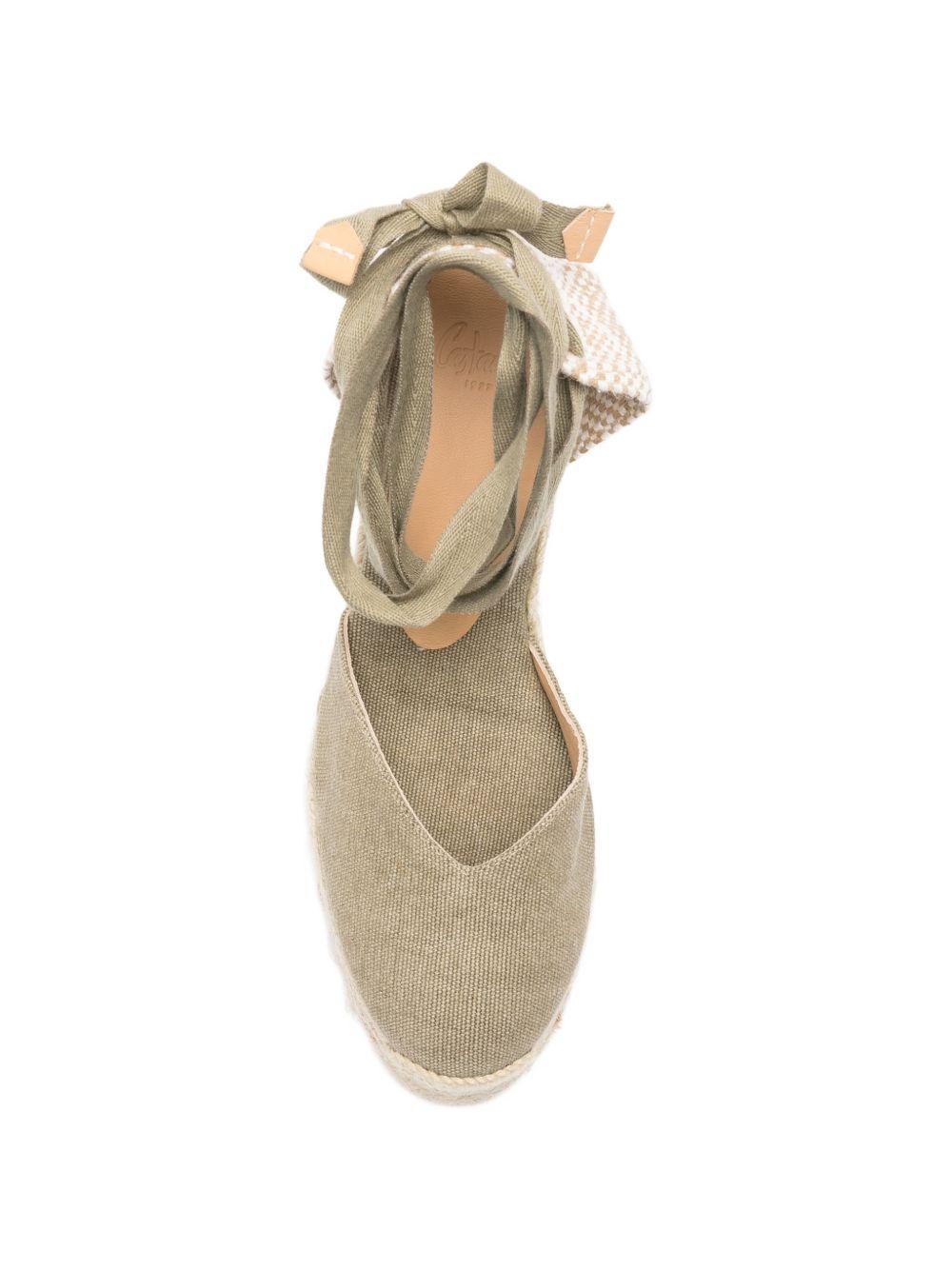 Espadrilles chiara in verde Castañer - donna 