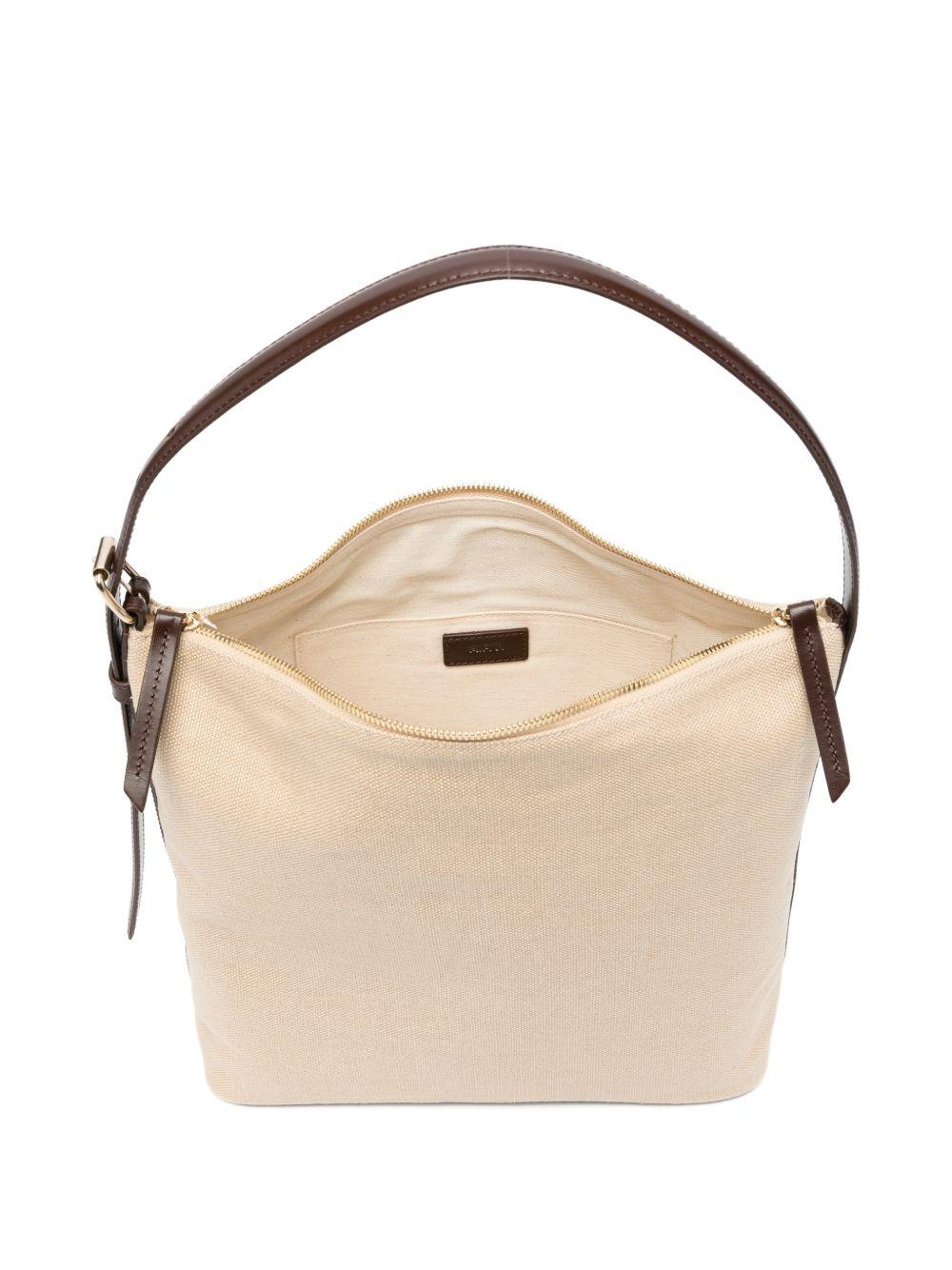 BORSA A SPALLA VERA IN BEIGE A.P.C. - DONNA 