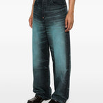 Jeans lavati in blu Kenzo - uomo 