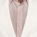 Camicia a maniche lunghe con abbottonatura nascosta in rosa Lardini - uomo 