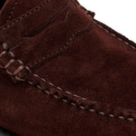Mocassini in camoscio Weejuns in marrone Gh bass - donna 