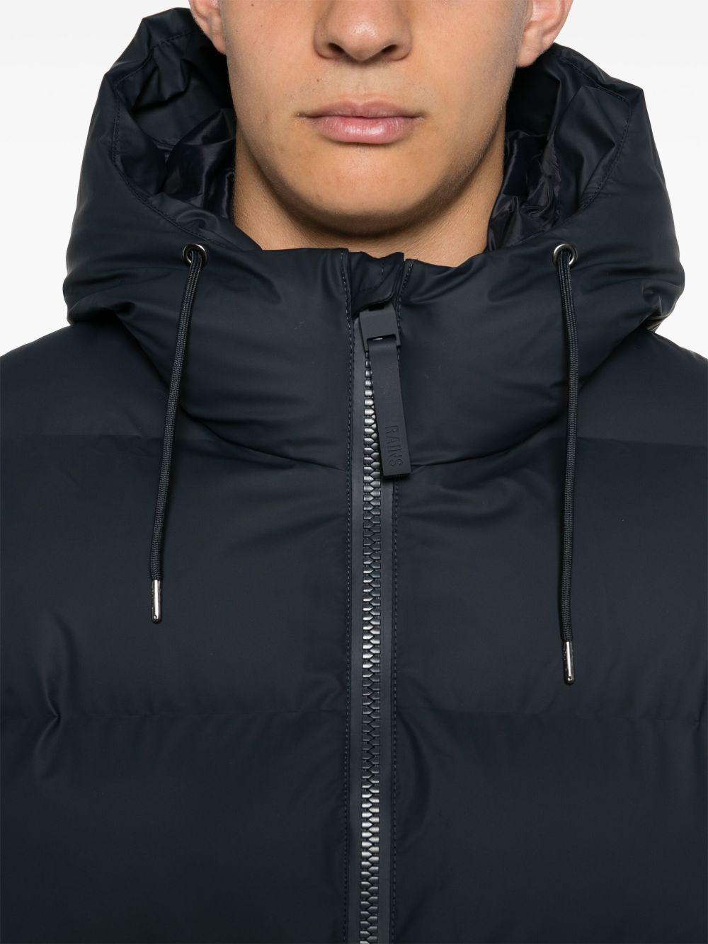 Giacca imbottita Alta in nero Rains - uomo 
