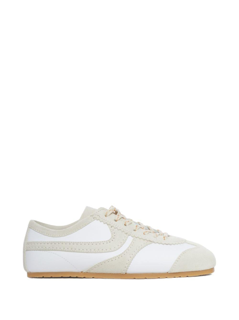 Sneakers con lacci in bianco Dries van noten - donna 