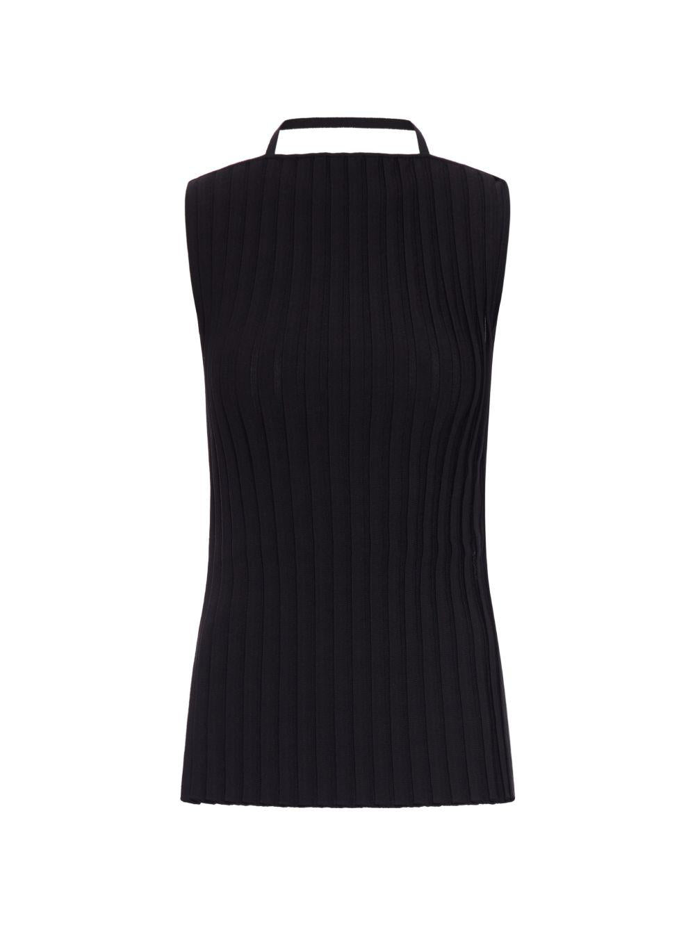 Top drago in nero Max Mara Sportmax- donna 