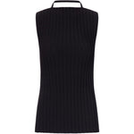 Top drago in nero Max Mara Sportmax- donna 