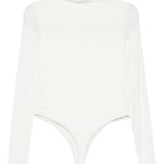 Body a collo alto in bianco Wardrobe.Nyc - donna 