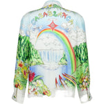 Camicia a maniche lunghe aloha in bianco Casablanca - uomo 