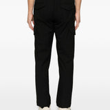 Pantaloni cargo con tasche in nero Whitesand - uomo 