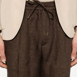 Pantaloni wimbledon in marrone Briglia 1949 - uomo 