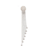 Orecchini pendenti con frange in argento Alessandra rich - donna 