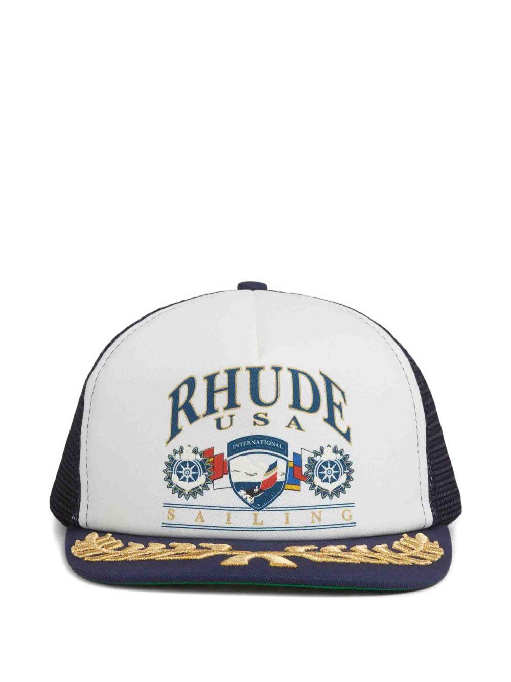 Cappello da baseball usa sailing multicolore Rhude - uomo 