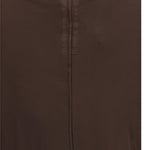 T-shirt a maniche lunghe in marrone Rick owens - donna 