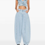 Jeans balloon in azzurro chiaro viktor&rolf - donna 