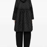Giacca trapuntata lunga con peplo Barbour x Ganni - donna 