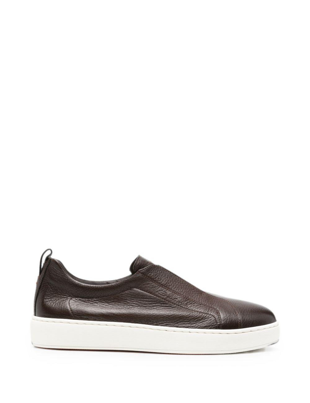 Sneakers victory senza lacci in marrone 