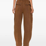 Cargo con cintura in marrone The andamane - donna 