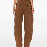 Cargo con cintura in marrone The andamane - donna 