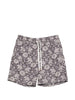 Eleventy Men's Black Printed Drawstring Swim Shorts