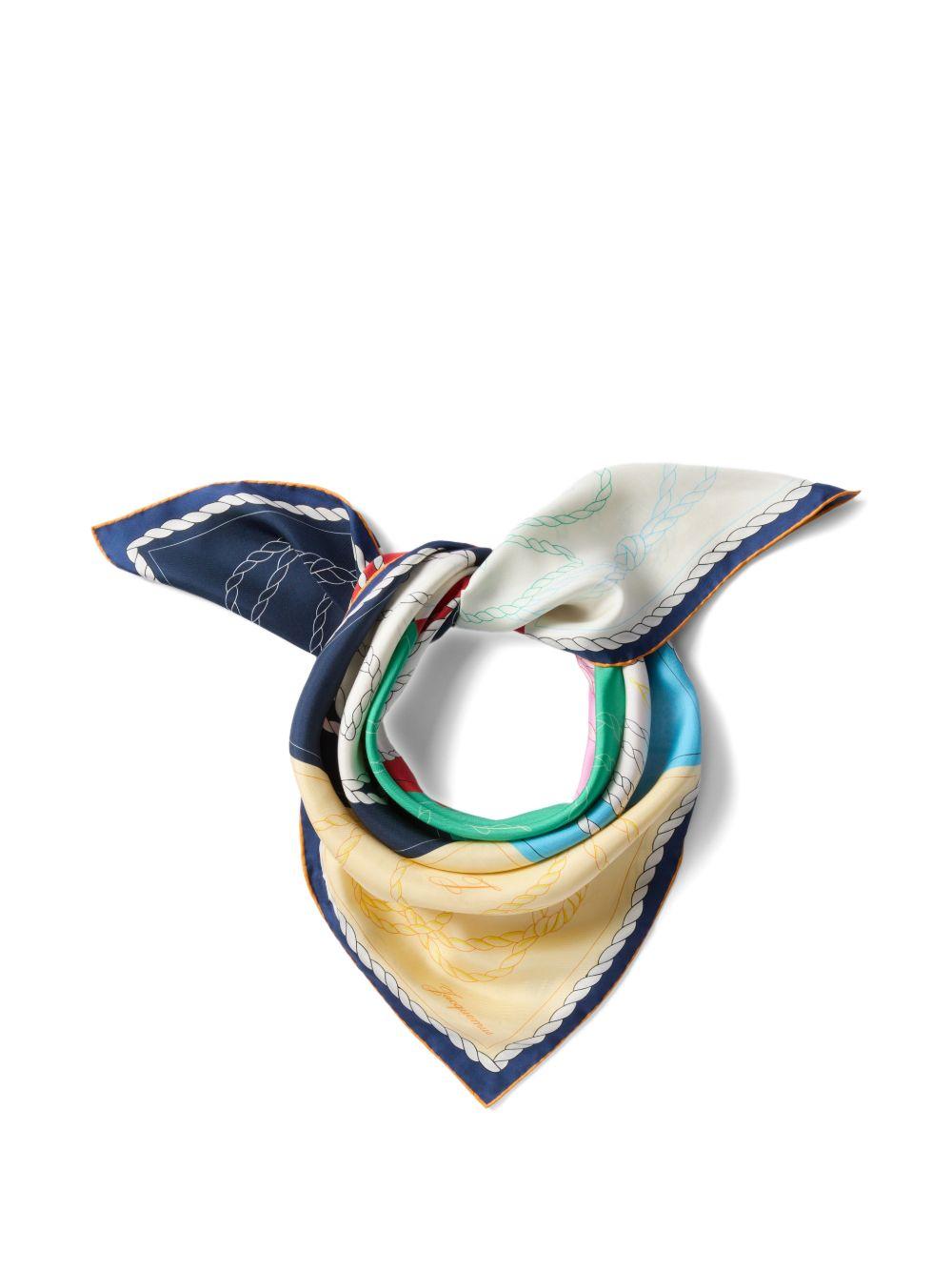 Foulard  le foulard a rayures in multicolore Jacquemus - unisex 