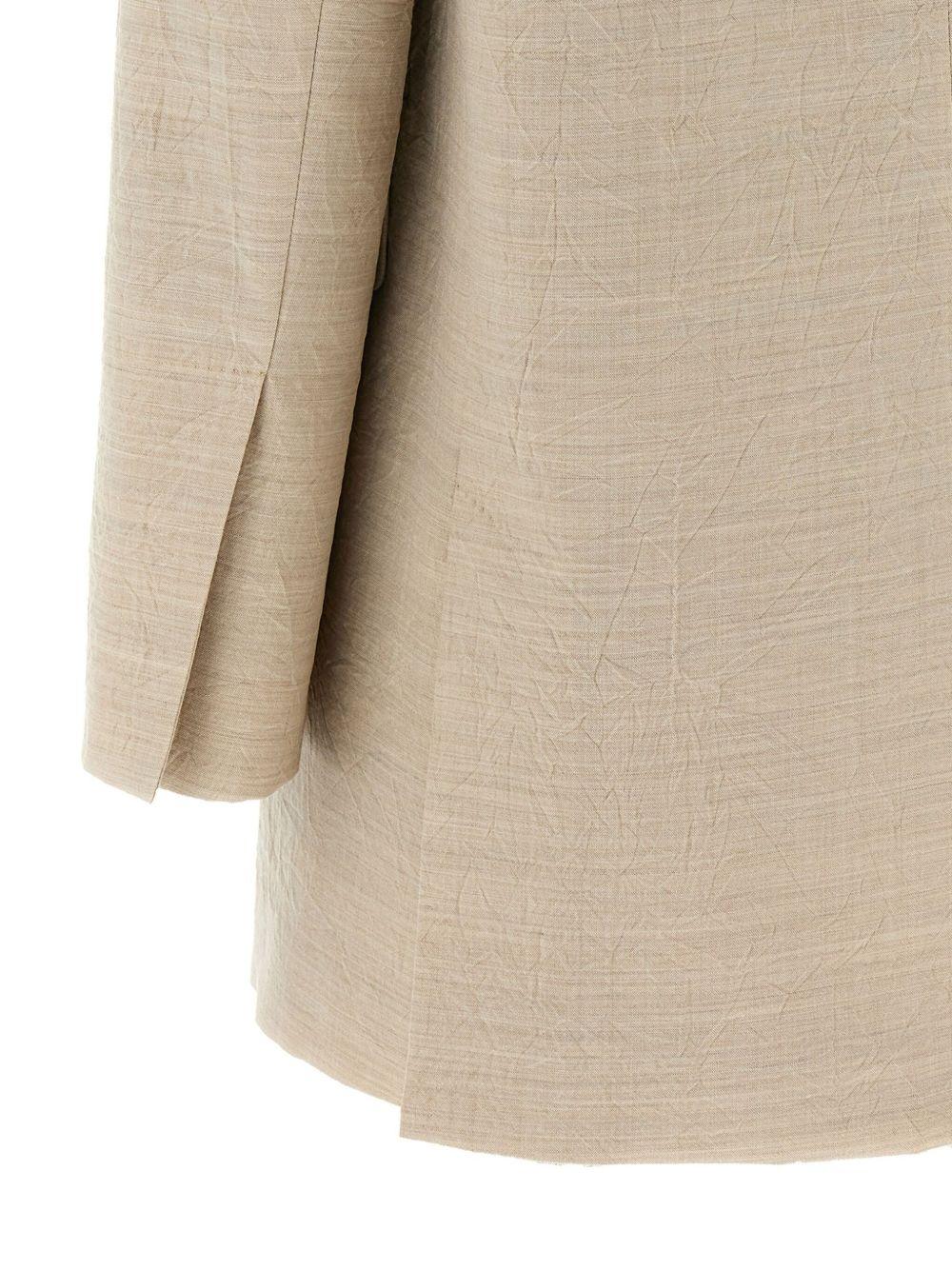 Blazer monopetto acacia in beige Maxmara - donna 