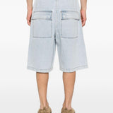 Pantaloncini elasticizzati con tasca Spar in blu Entire studios - unisex 
