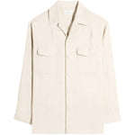 Camicia con tasche in beige Lemaire - uomo 