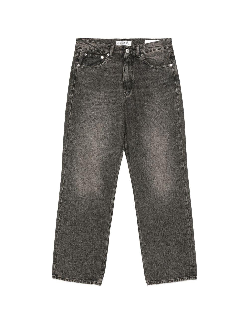 Jeans Third Cut in grigio Our legacy - uomo 