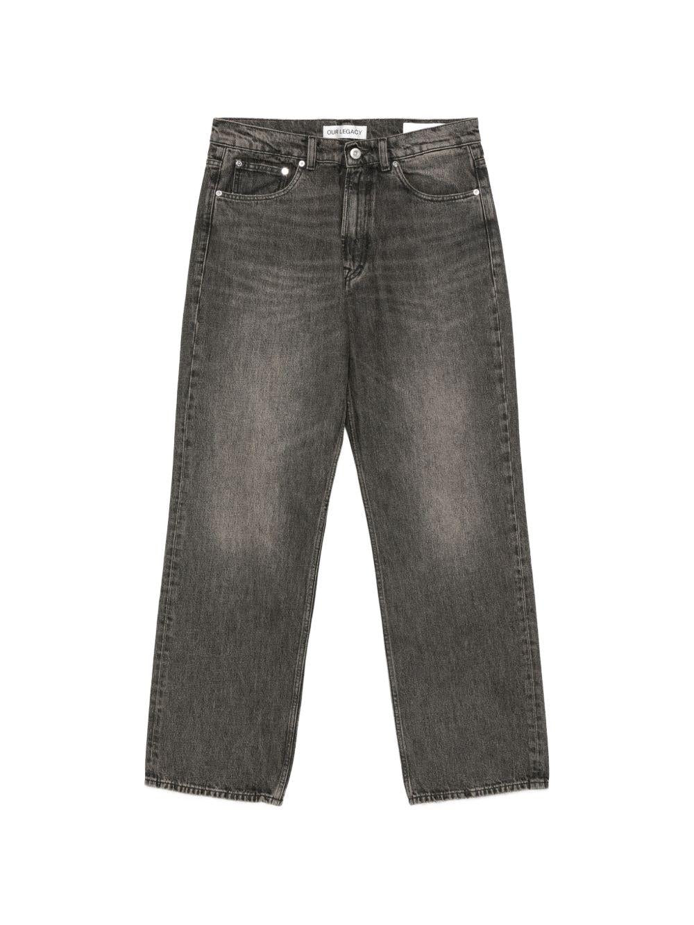 Jeans Third Cut in grigio Our legacy - uomo 