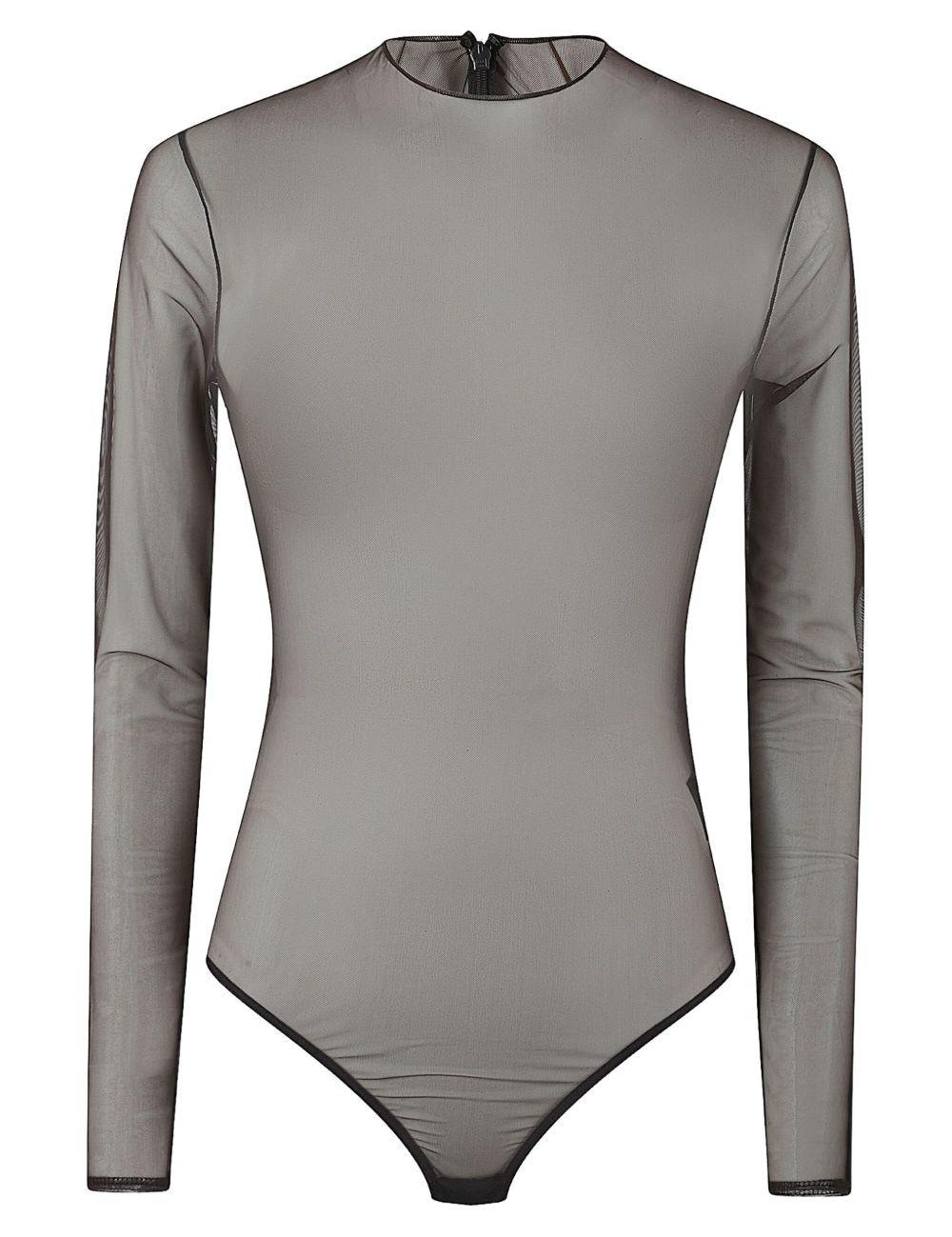 Body con maniche lunghe in marrone Alex perry - donna 