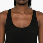 Abito midi smanicato in nero Toteme - donna 