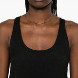 Abito midi smanicato in nero Toteme - donna 