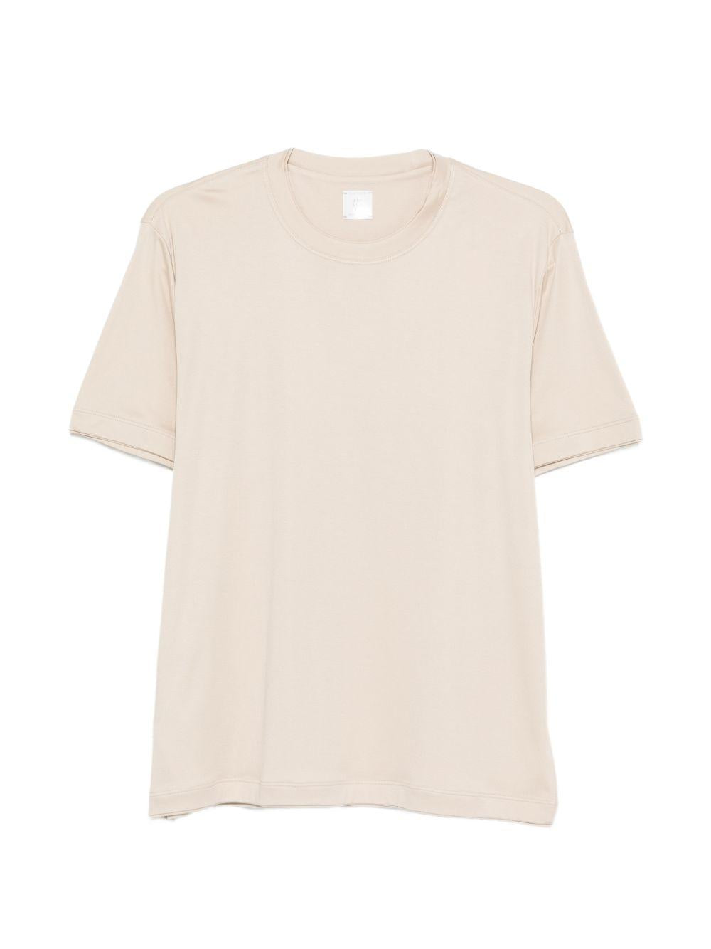 T-shirt girocollo in beige Eleventy - uomo 