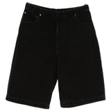 Shorts con vita elasticata in nero Entire studios - unisex 