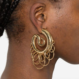 Orecchini Serpent medi in oro 