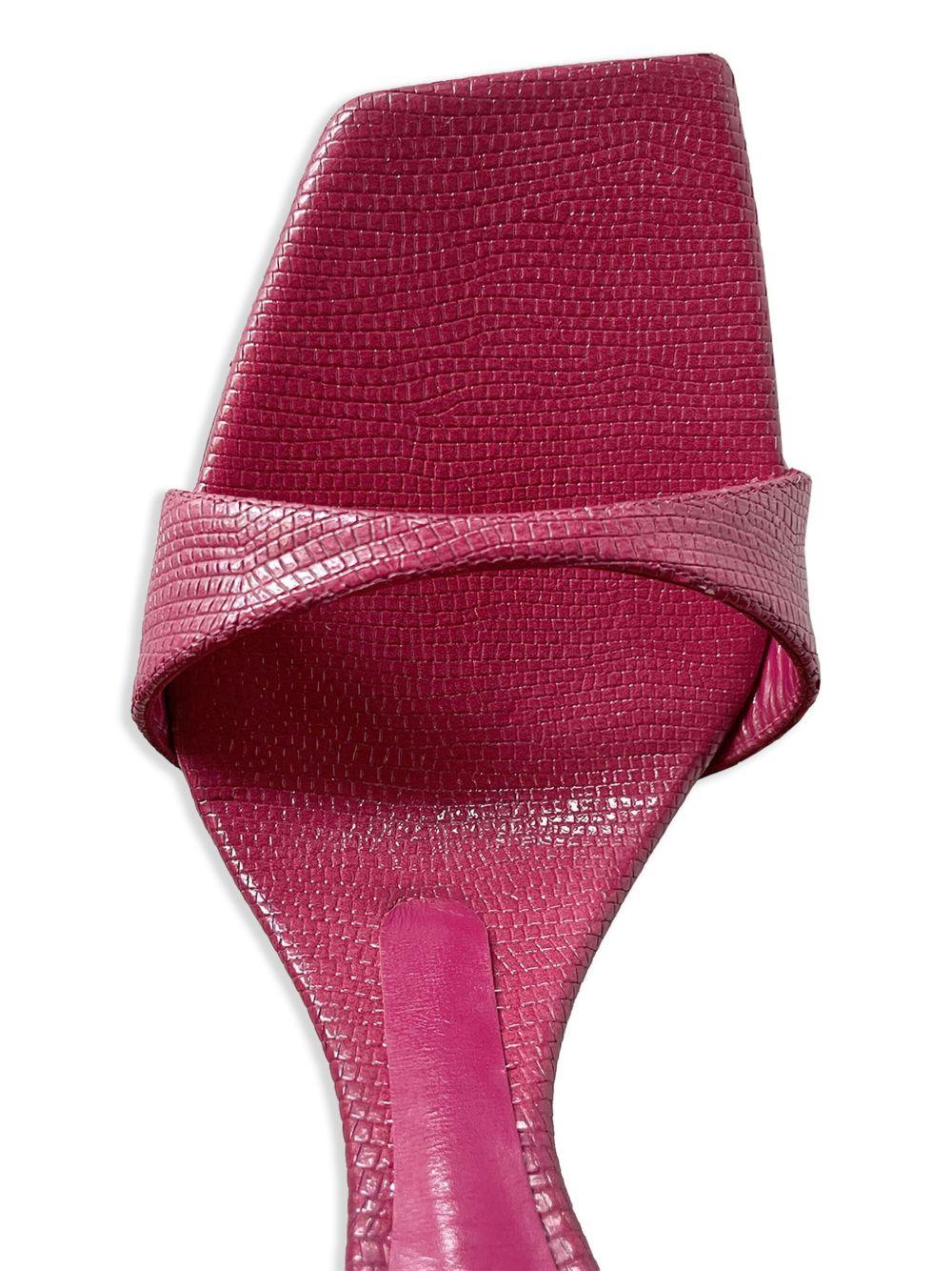 Sandali con zeppa D-Amber in rosa Diesel - donna 