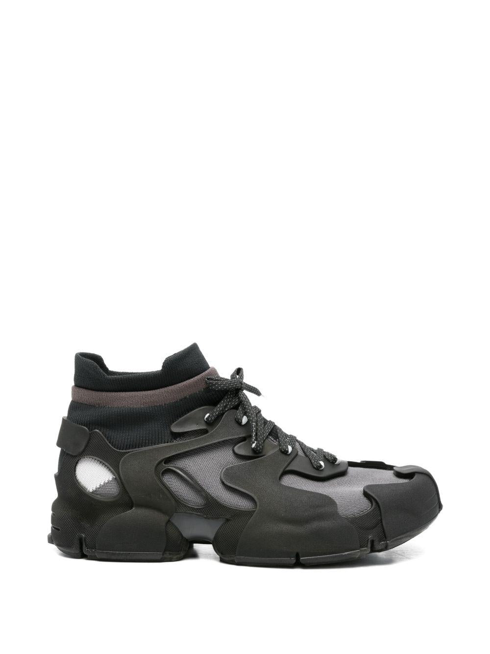 Sneakers con lacci tassu in nero Junya watanabe x camper  - uomo 